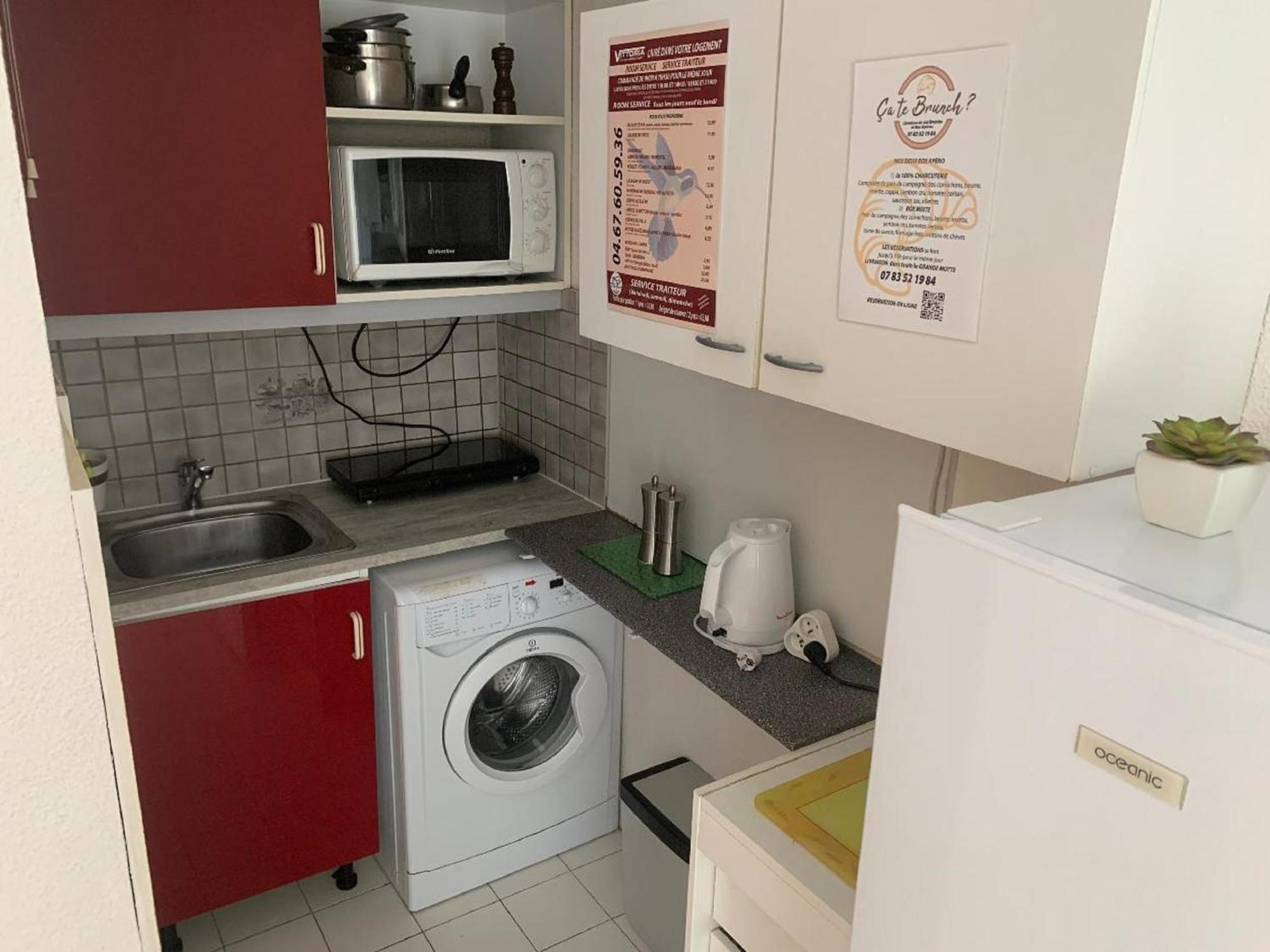 Vittoria Immobilier 12 -Reglement Sur Place - Cheques Vacances Acceptes La Grande Motte Chambre photo